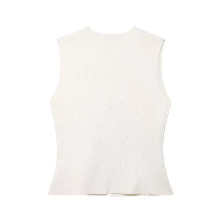 Elegant sleeveless sweater - Kori