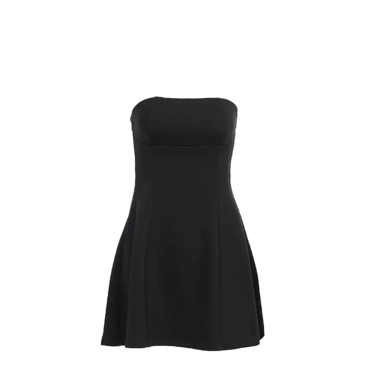 A-Line Strapless Mini Dress - Lola