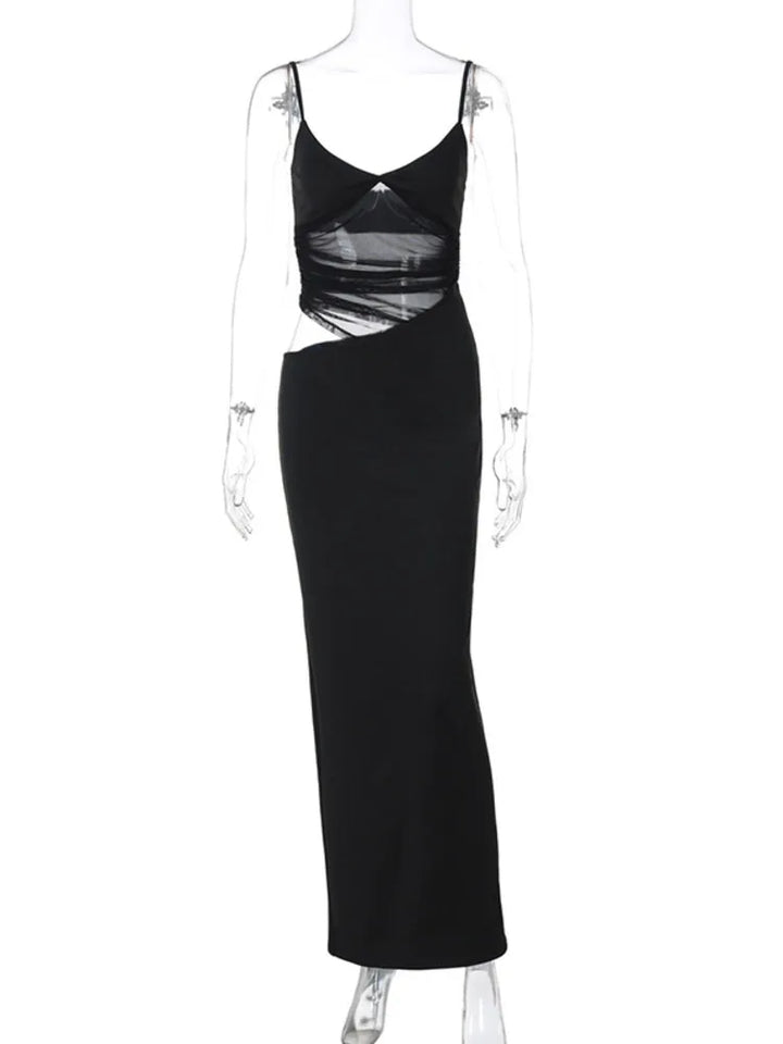 Mesh Maxi Dress - Emery