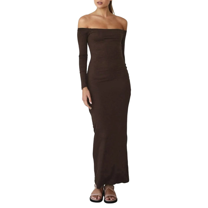 Off-Shoulder Maxi Dress - Sydney