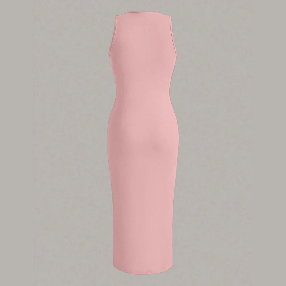 Fitted midi dress - Aleena