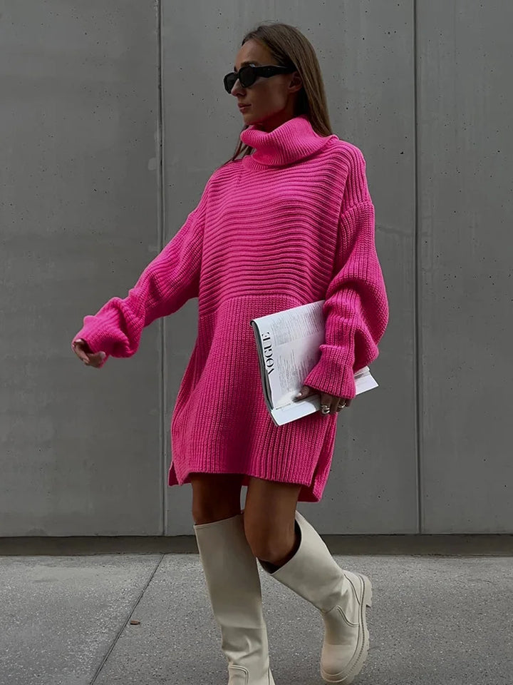 Oversized Turtleneck Knit - Lul