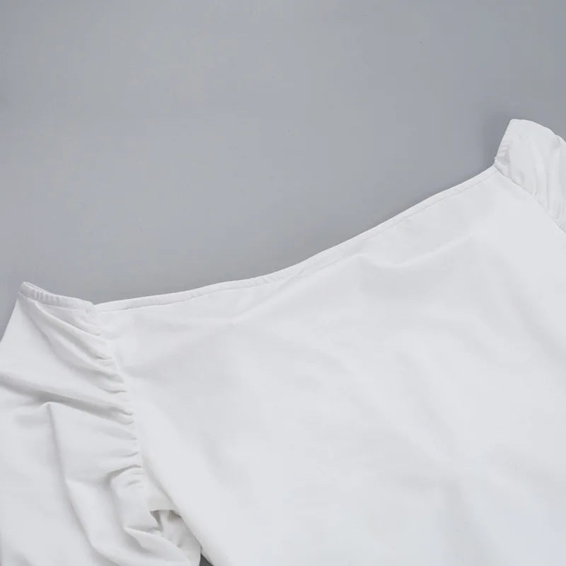 Maxi off-shoulder dress - Lila