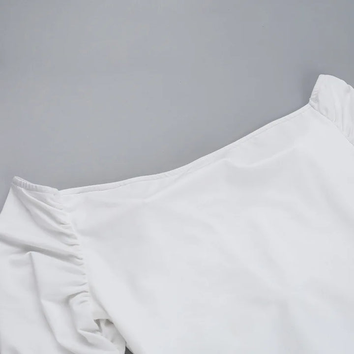 Maxi off-shoulder dress - Lila