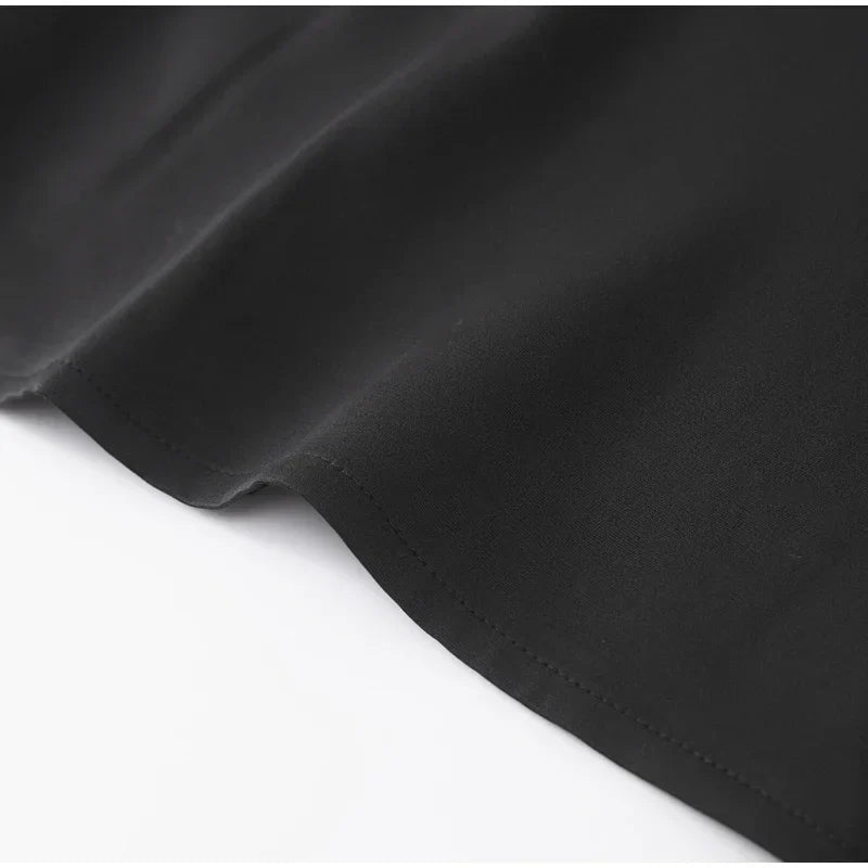 Tailored mini dress with hourglass silhouette and pocket decoration - Nils
