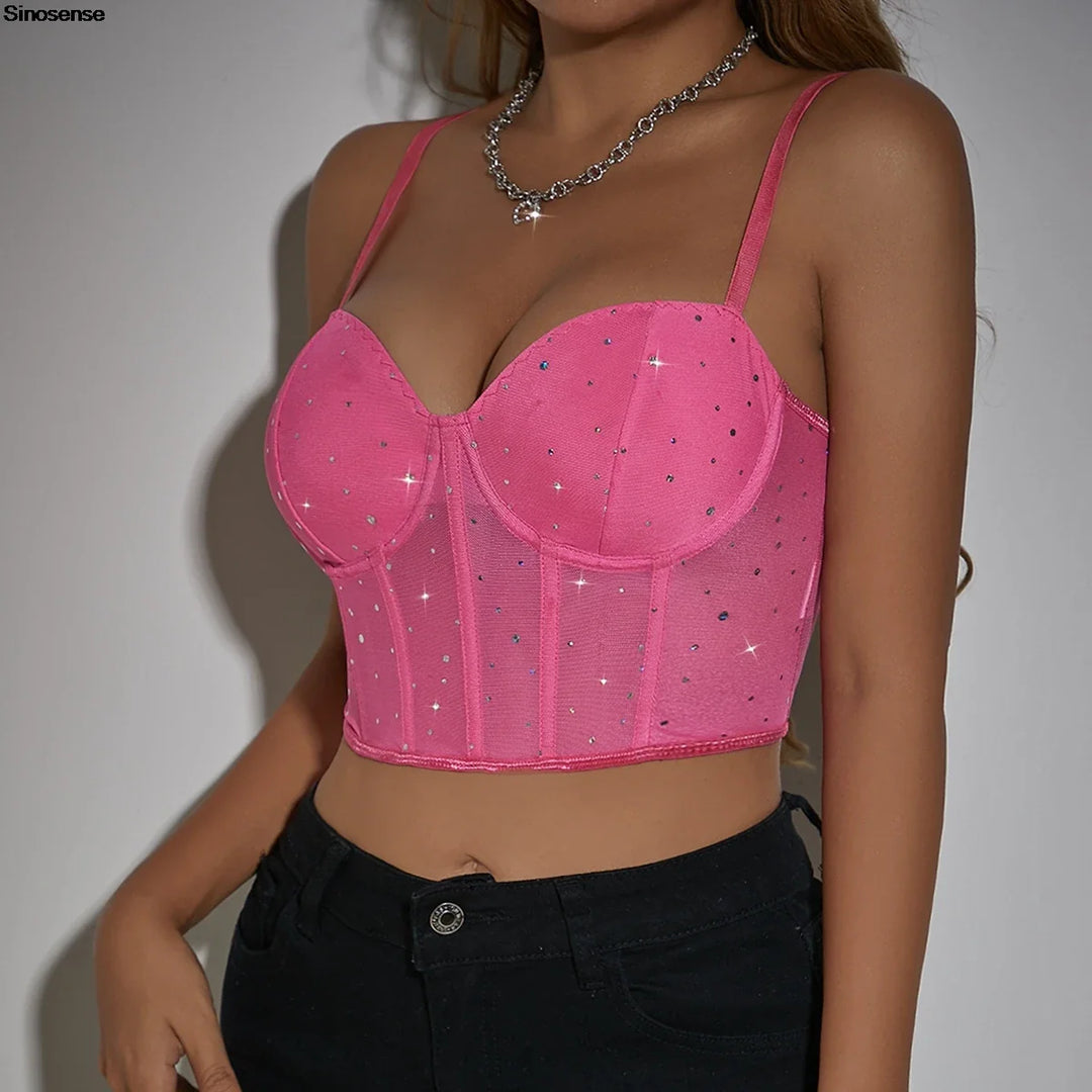 Top with Sparkling Sequin Embellishment - Phoenix