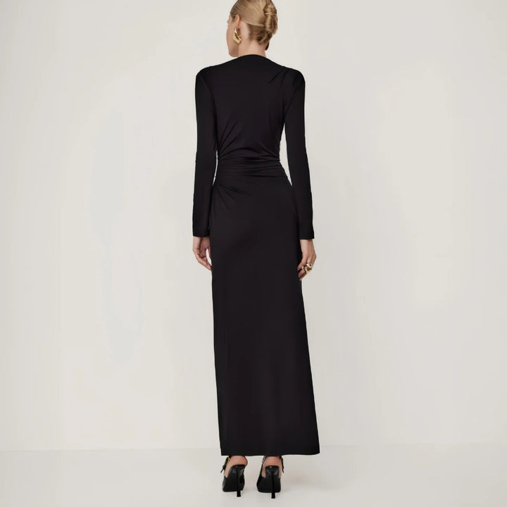 Maxi dress with ruching design - Elia
