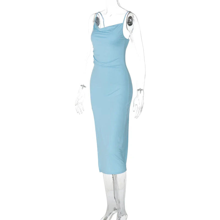 Open-back midi dress - Milana