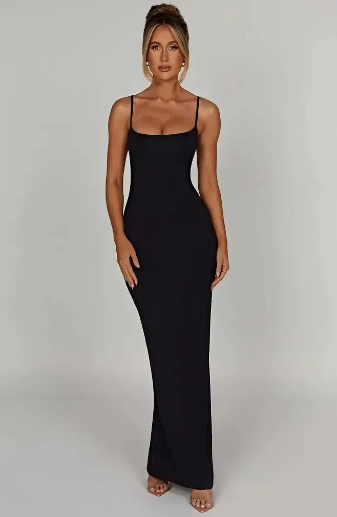 Fitted maxi dress - Anita
