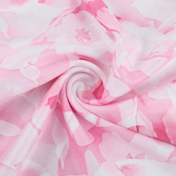 Floral strapless mini dress - Samari
