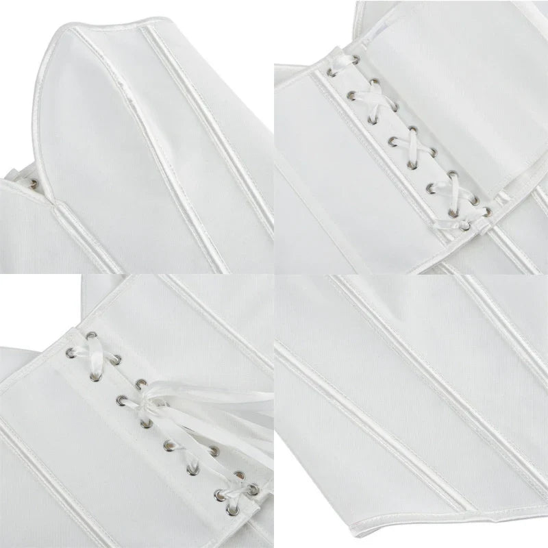 Strapless Corset with Heart-Shaped Neckline - Meredith