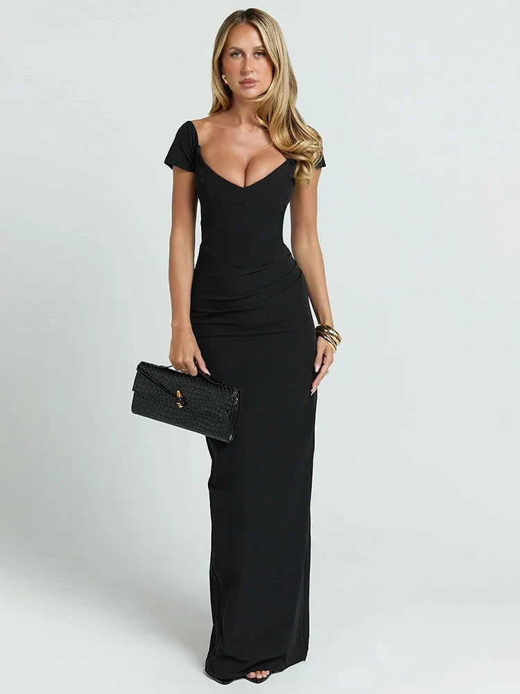 Elegant maxi dress - AYRA