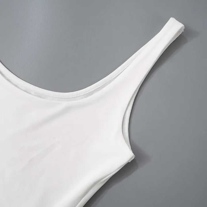Pleated Mini Dress with Slit Design - Ronali
