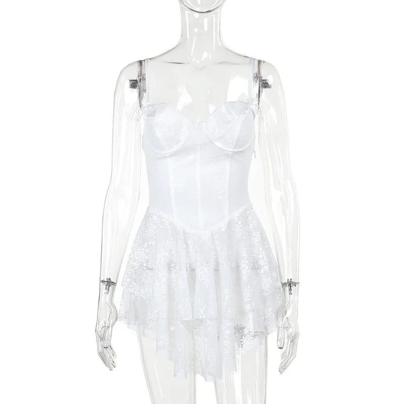 Lace Mini Dress - Connie