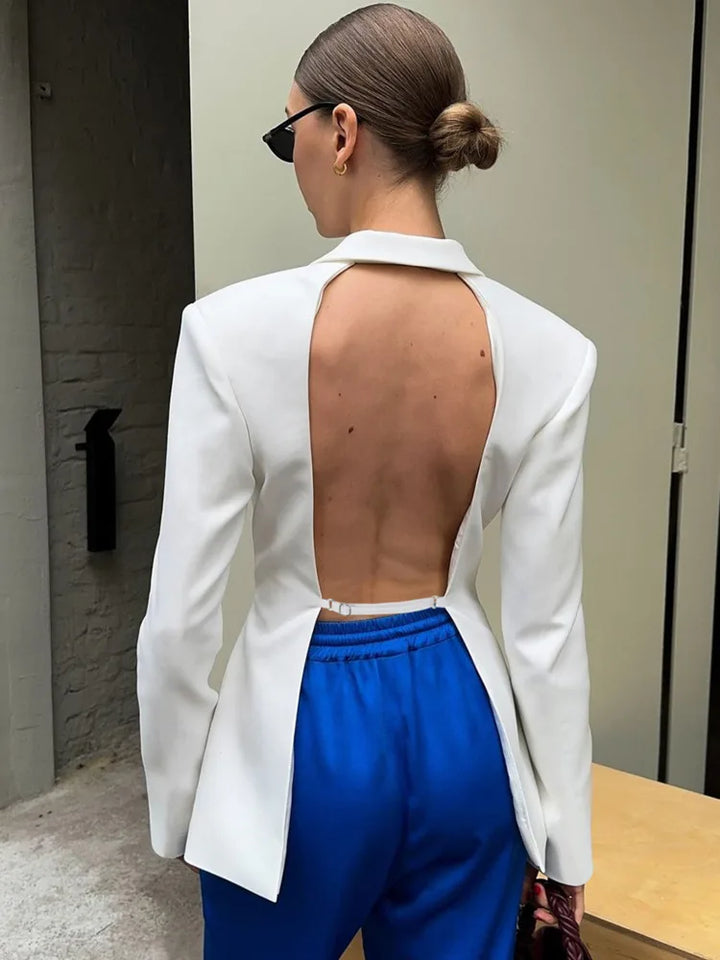 Open-back blazer - Yale