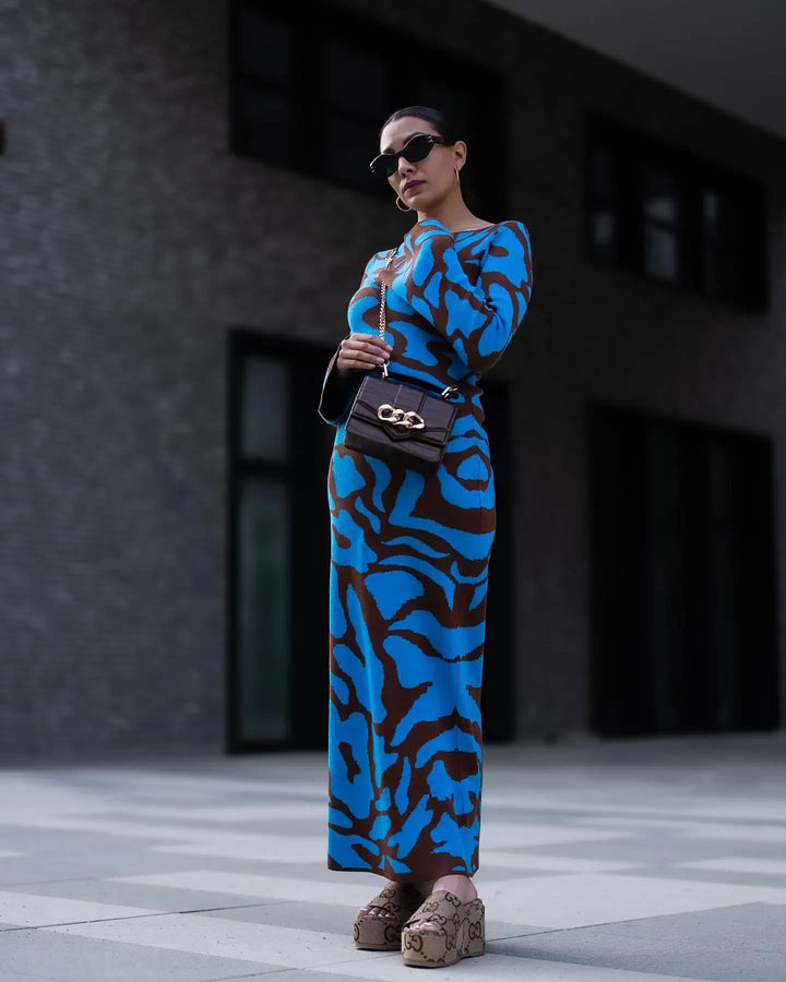 Maxi Dress with Special Print - Dani