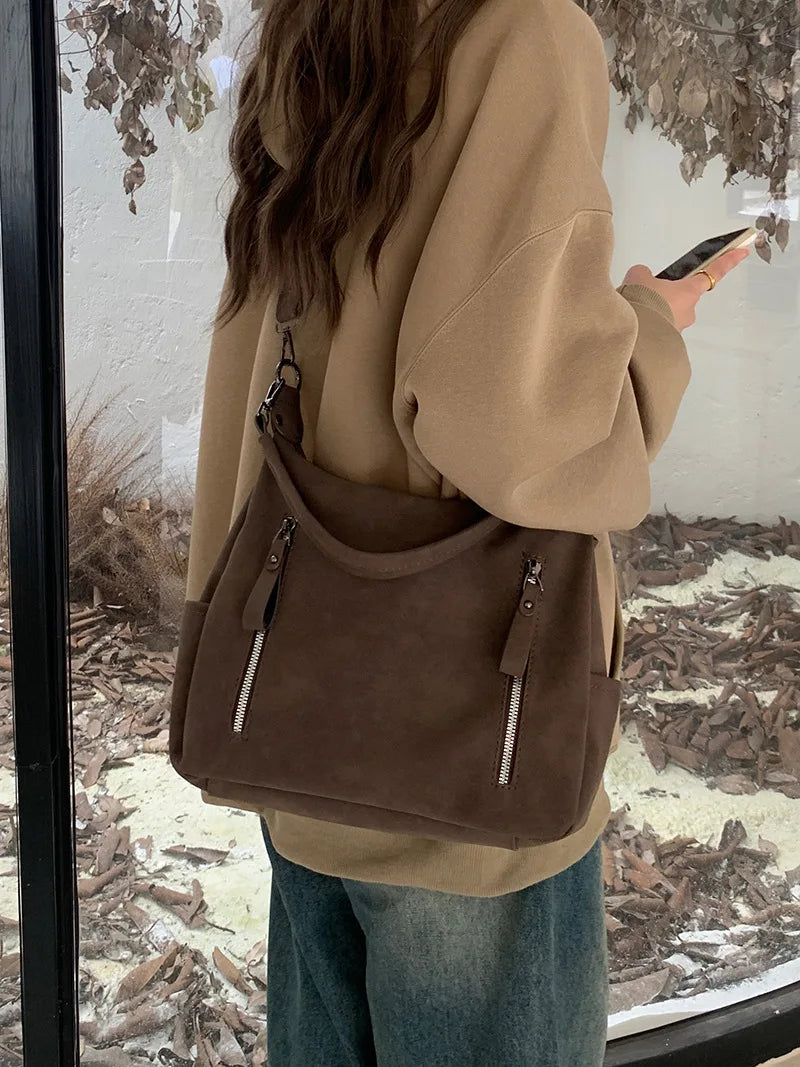 תיק בעיצוב דמוי עור סטייל רטרו