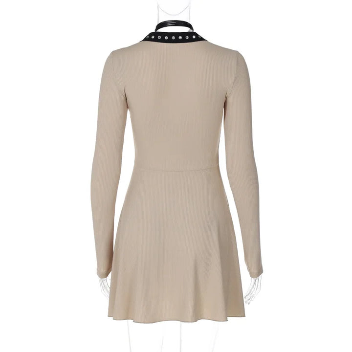 Tie Mini Dress - Dafna