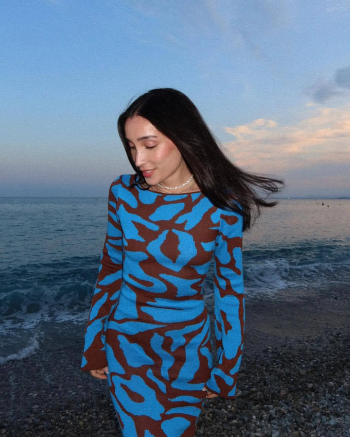 Maxi Dress with Special Print - Dani