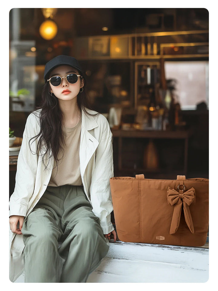 תיק מרופד תא אחסון גדול