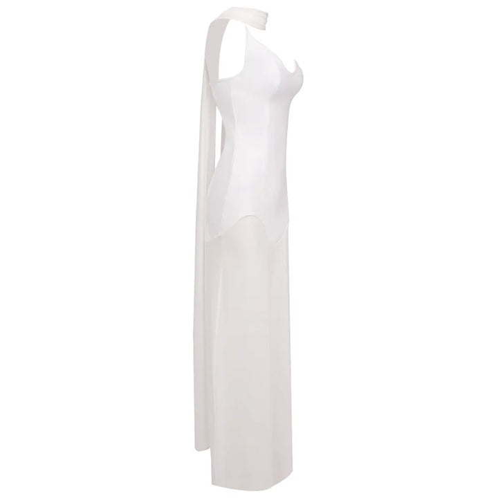 Strapless Chiffon Maxi Dress - Genesis