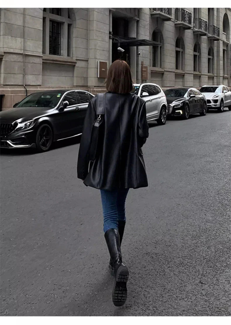 Tailored Leather Jacket - Rashal