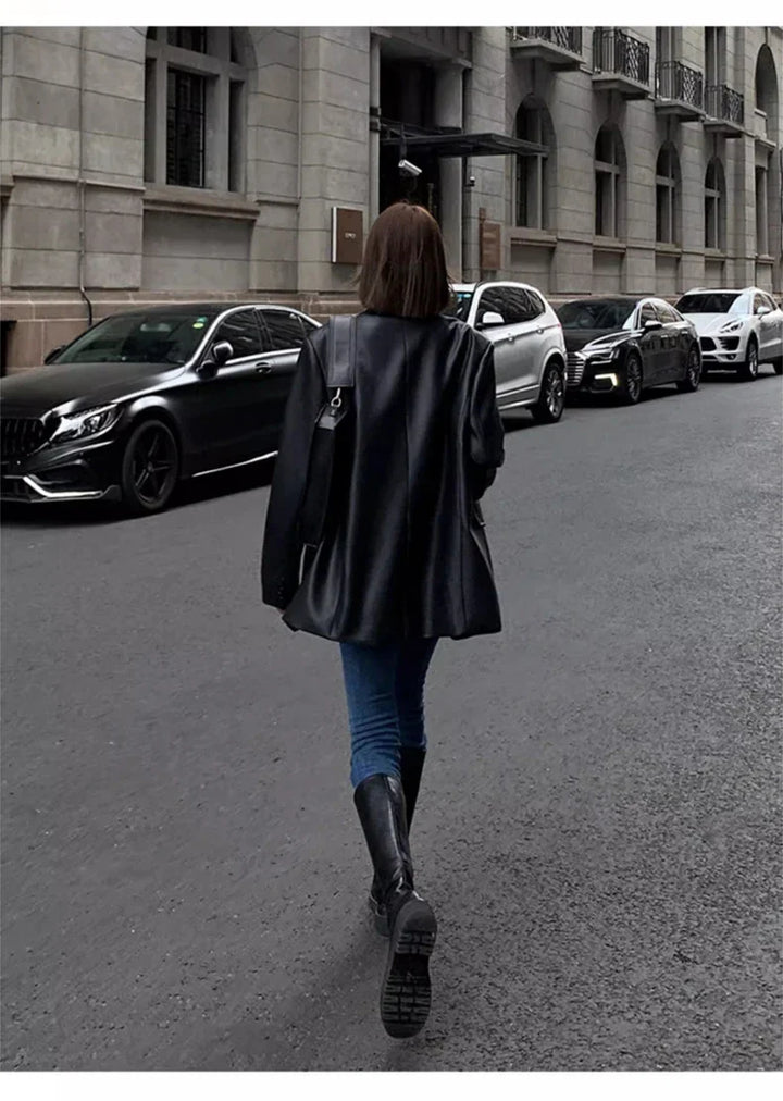 Tailored Leather Jacket - Rashal