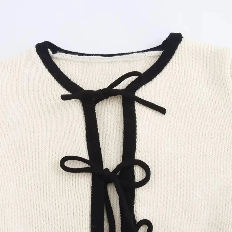 Tie sweater - Mona