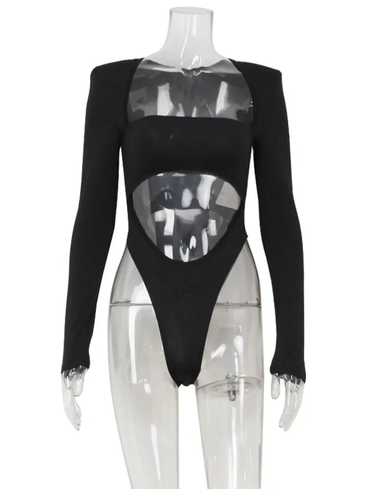 Bodysuit with Cutouts, Shaping Fabric - Logan