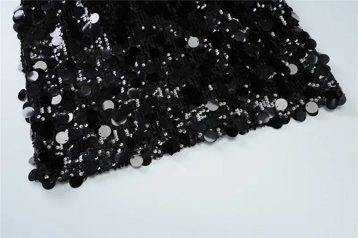 Strapless Sequin Mini Dress - Allison