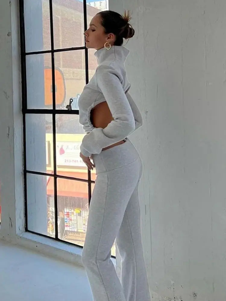 Two-Piece Suit - Almond