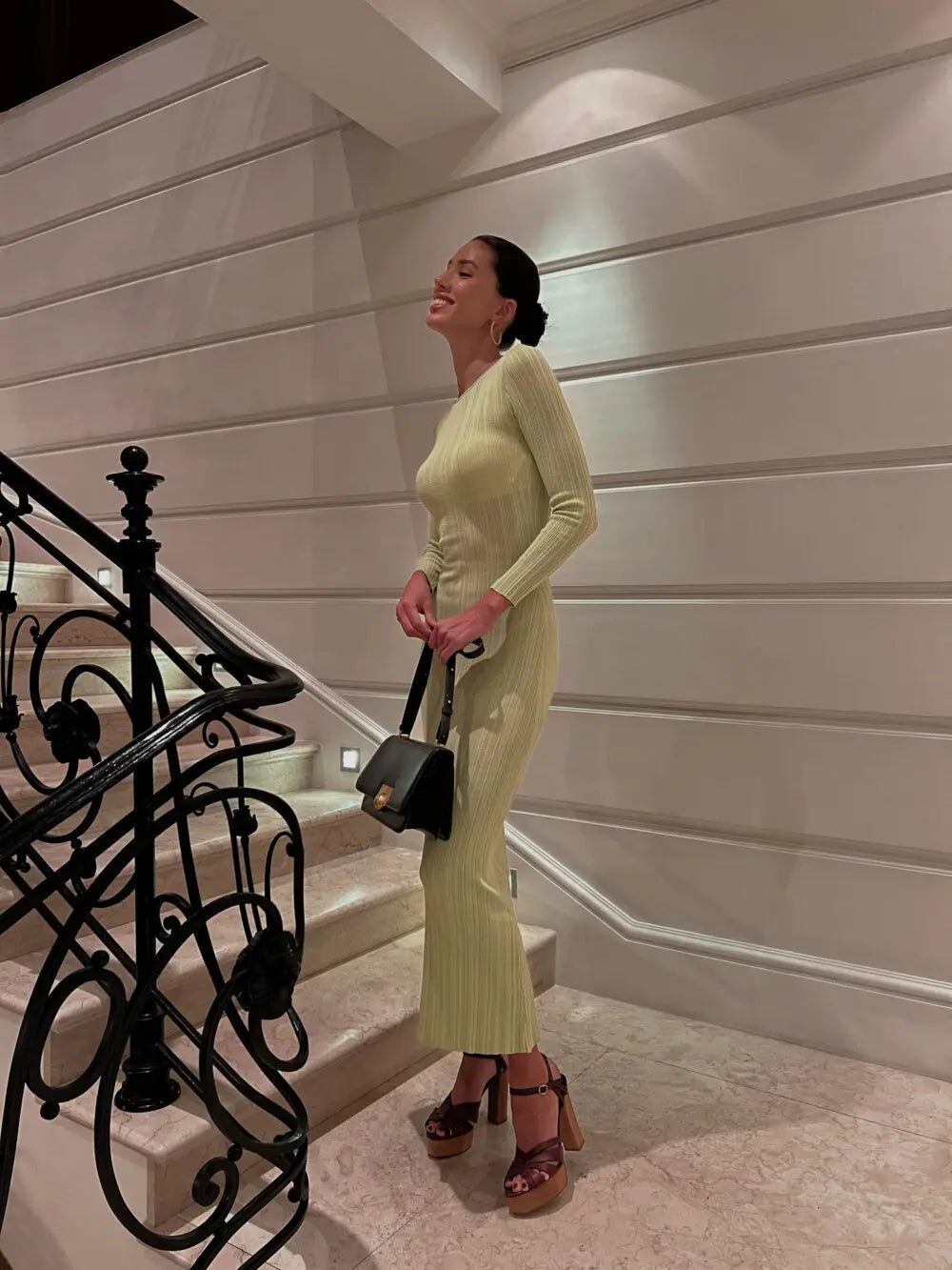 Knitted Maxi Dress - Felicity