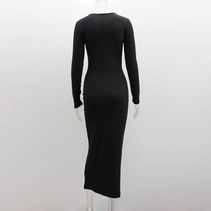 Fitted Shaping Maxi Dress - Matilda