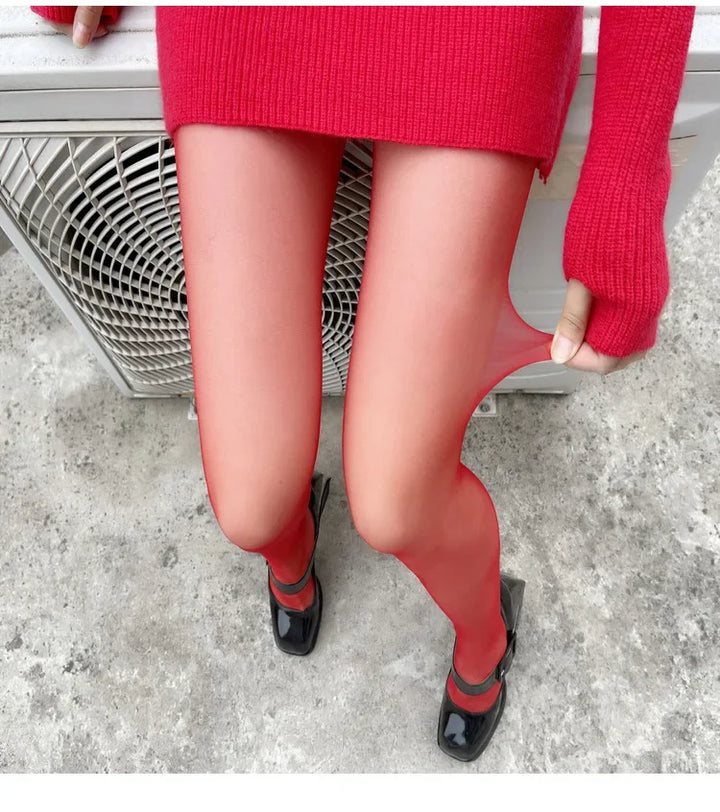 Opaque / sheer tights in a variety of colors