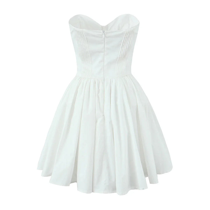 Strapless A-Line Mini Dress - Ayra