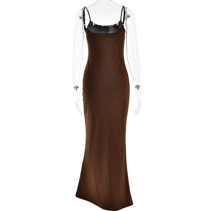 Fitted maxi dress - Anita