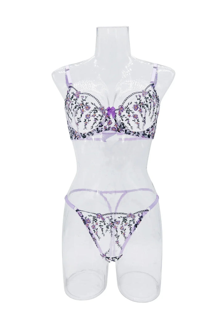 Sheer Floral Design Set - Journee
