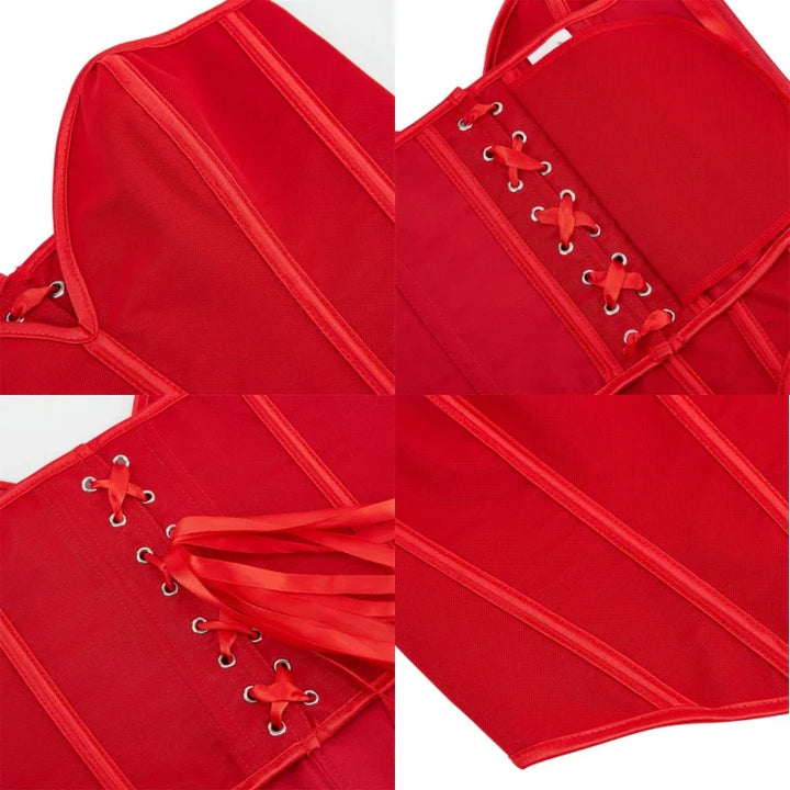 Strapless Corset with Heart-Shaped Neckline - Meredith