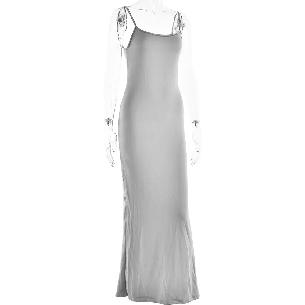 Fitted maxi dress - Anita