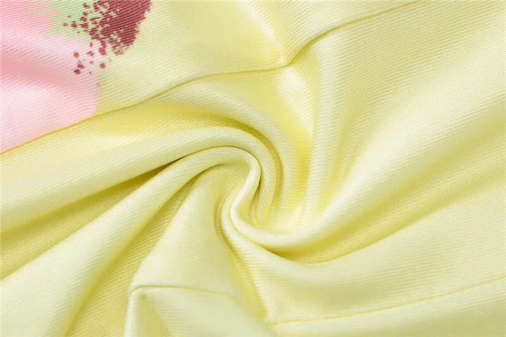 Floral Strapless Mini Dress with Ruffle Detail - Alexa