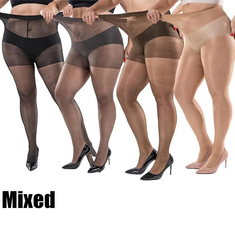 Package of extra stretch tights in various shades 20 dinars