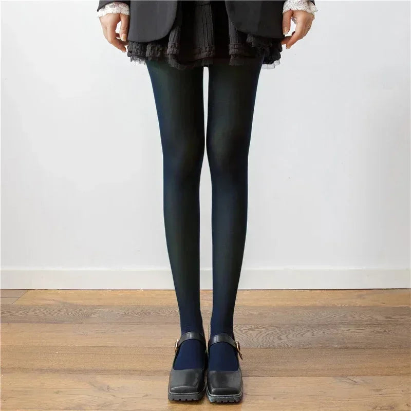 Opaque / sheer tights in a variety of colors