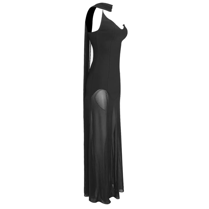 Strapless Chiffon Maxi Dress - Genesis
