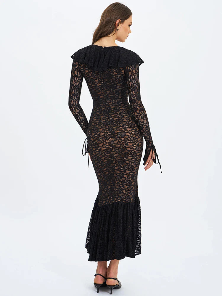 Lace Maxi Dress - NONA