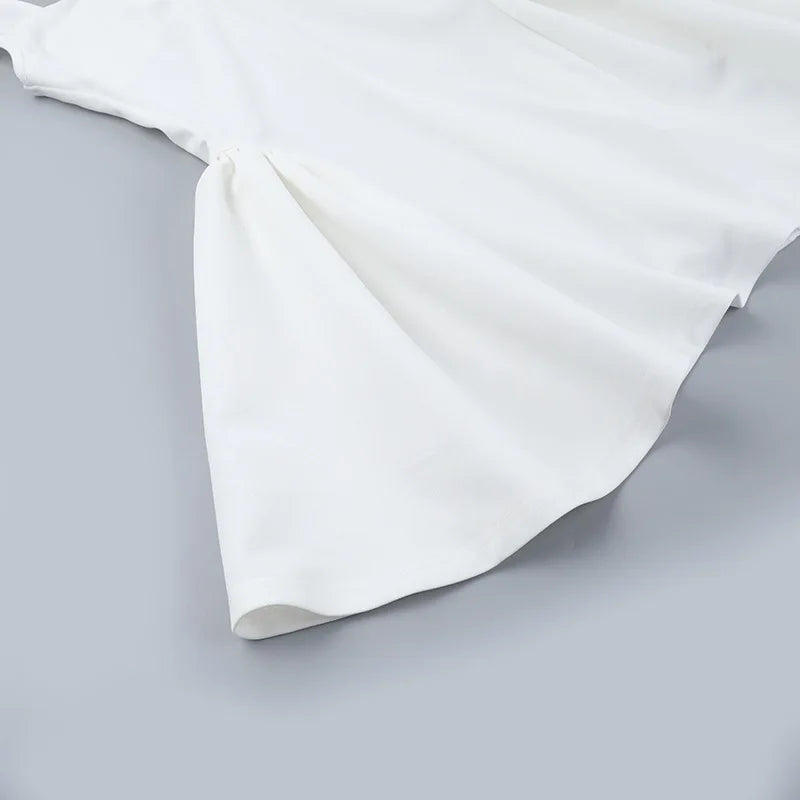 A-line mini dress in a babydoll style - Ellis