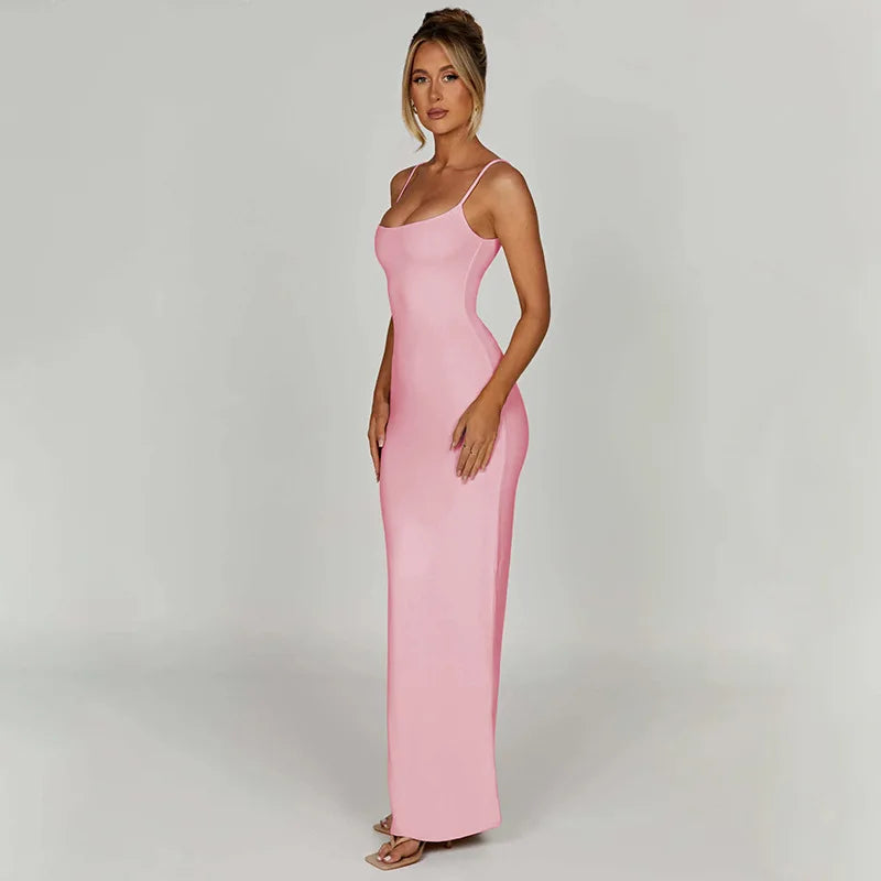 Fitted maxi dress - Anita