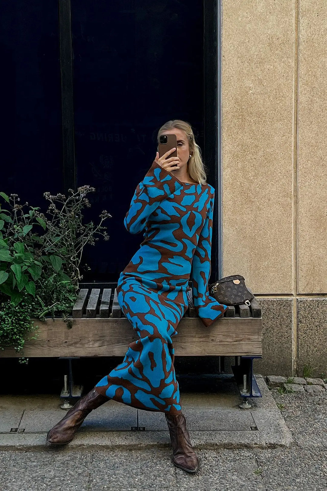 Maxi Dress with Special Print - Dani