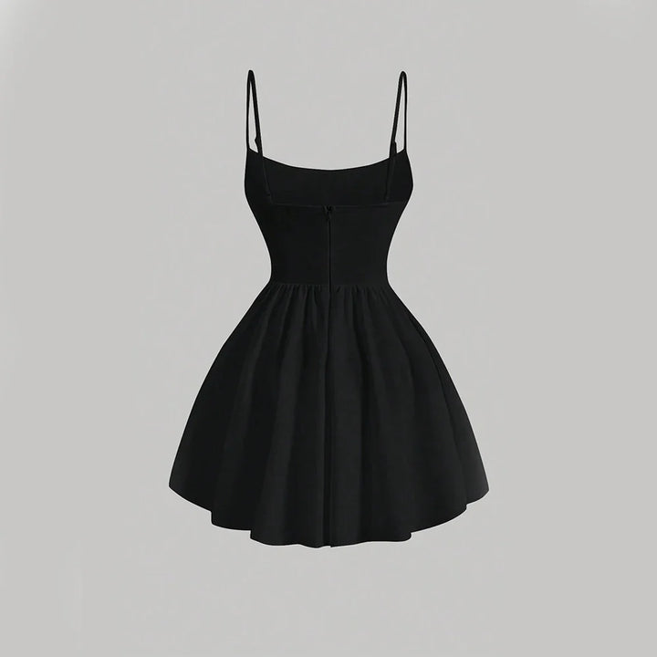 A-Line Ruffled Mini Dress - Antonella