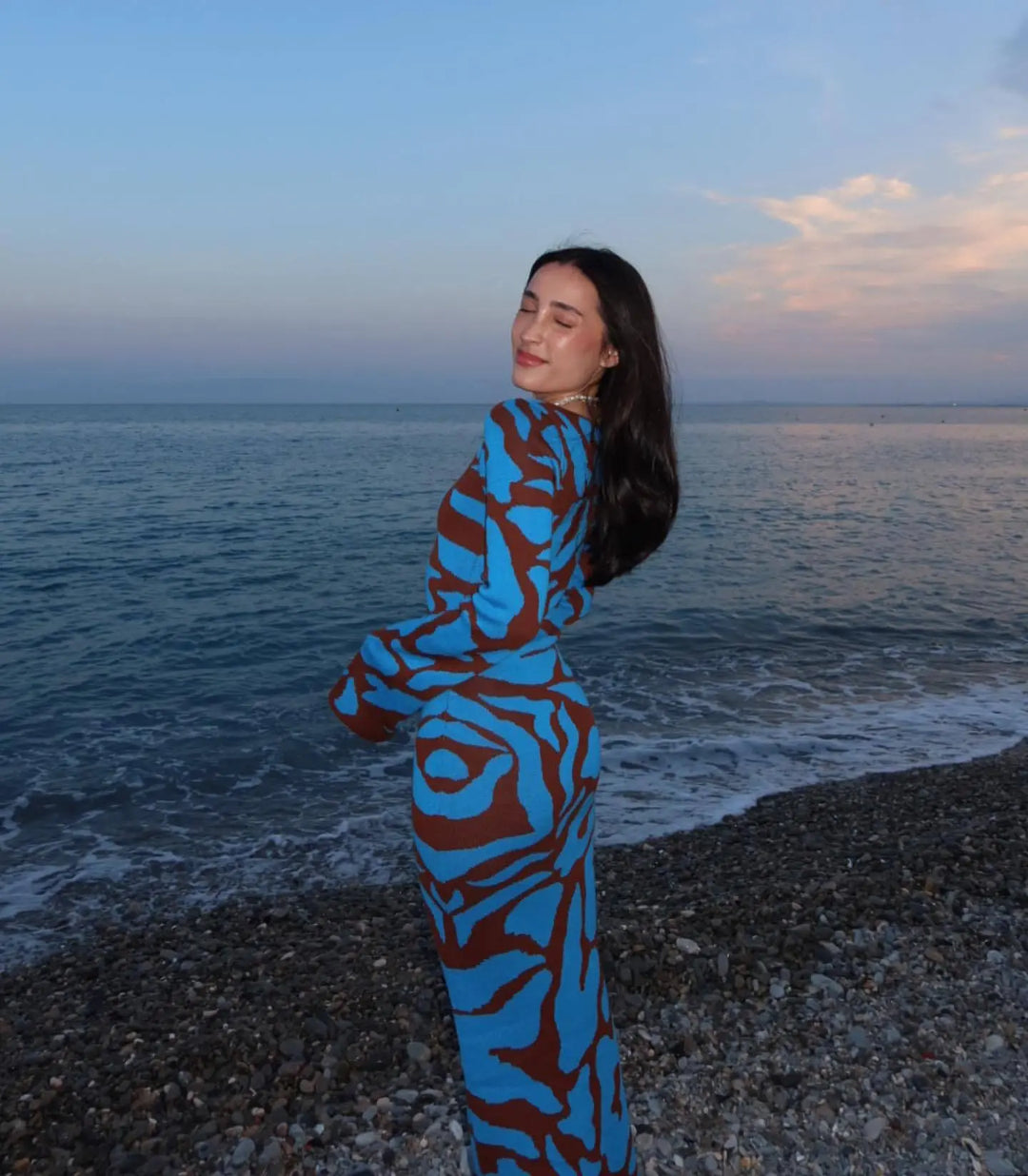 Maxi Dress with Special Print - Dani