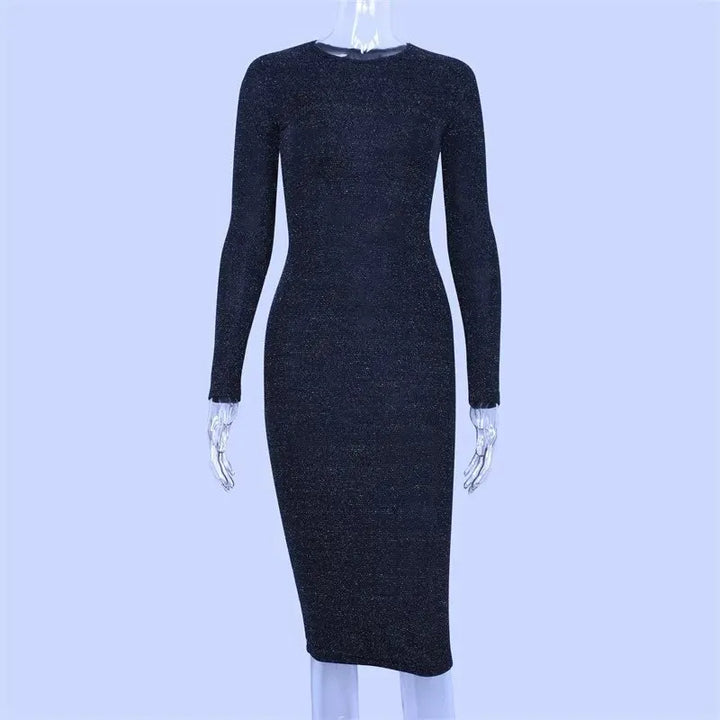 Sequin Midi Dress - Scarlett